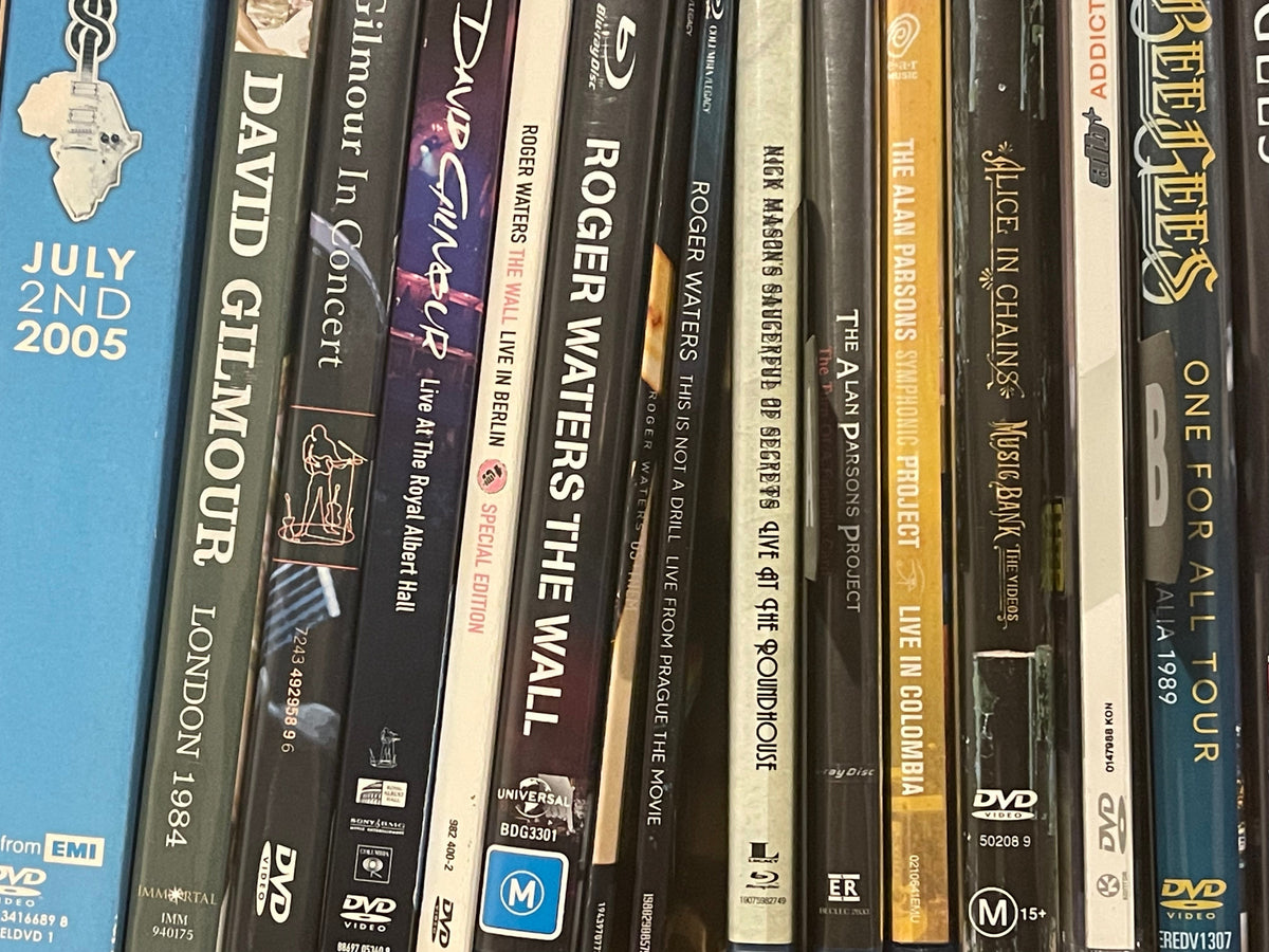 Music DVDs & Blurays