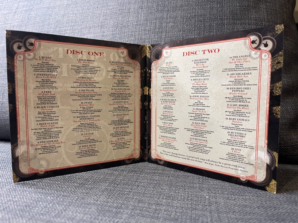 JIM BEAM - 40 Shots of Rock - 2 CDs
