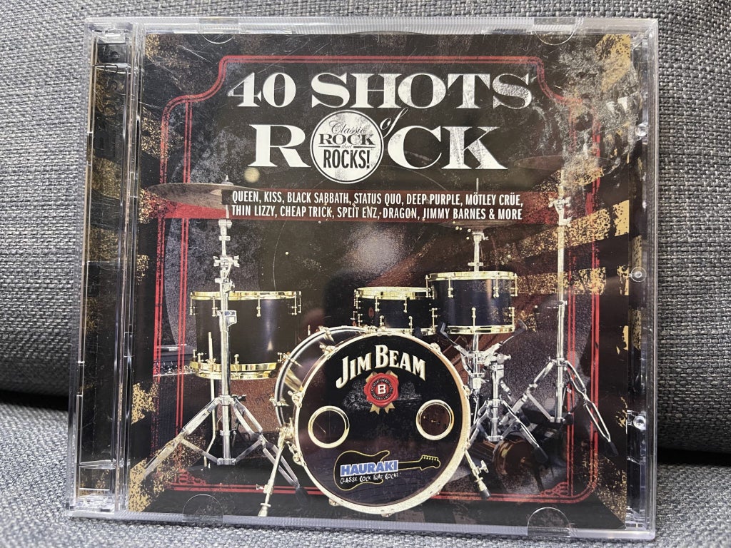JIM BEAM - 40 Shots of Rock - 2 CDs