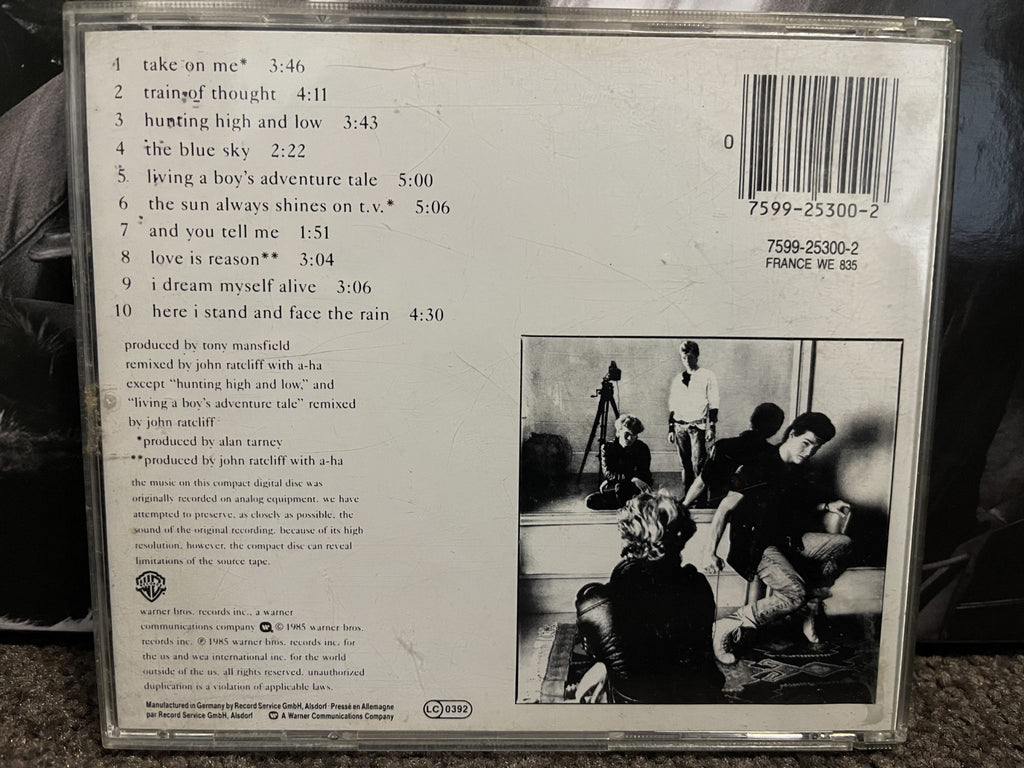 A-ha - Hunting High And Low - CD