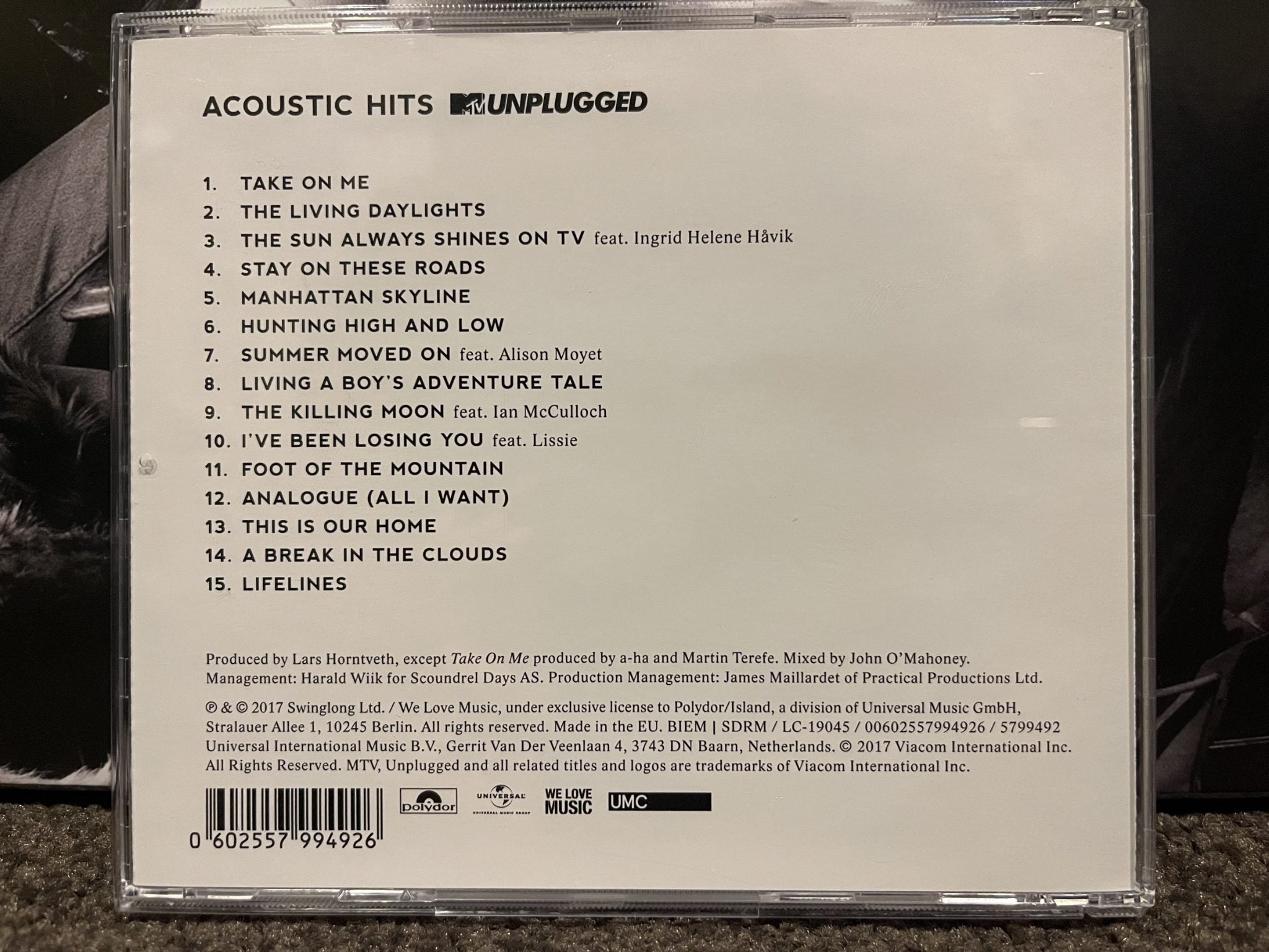 A-ha - Acoustic Hits MTV Unplugged - CD
