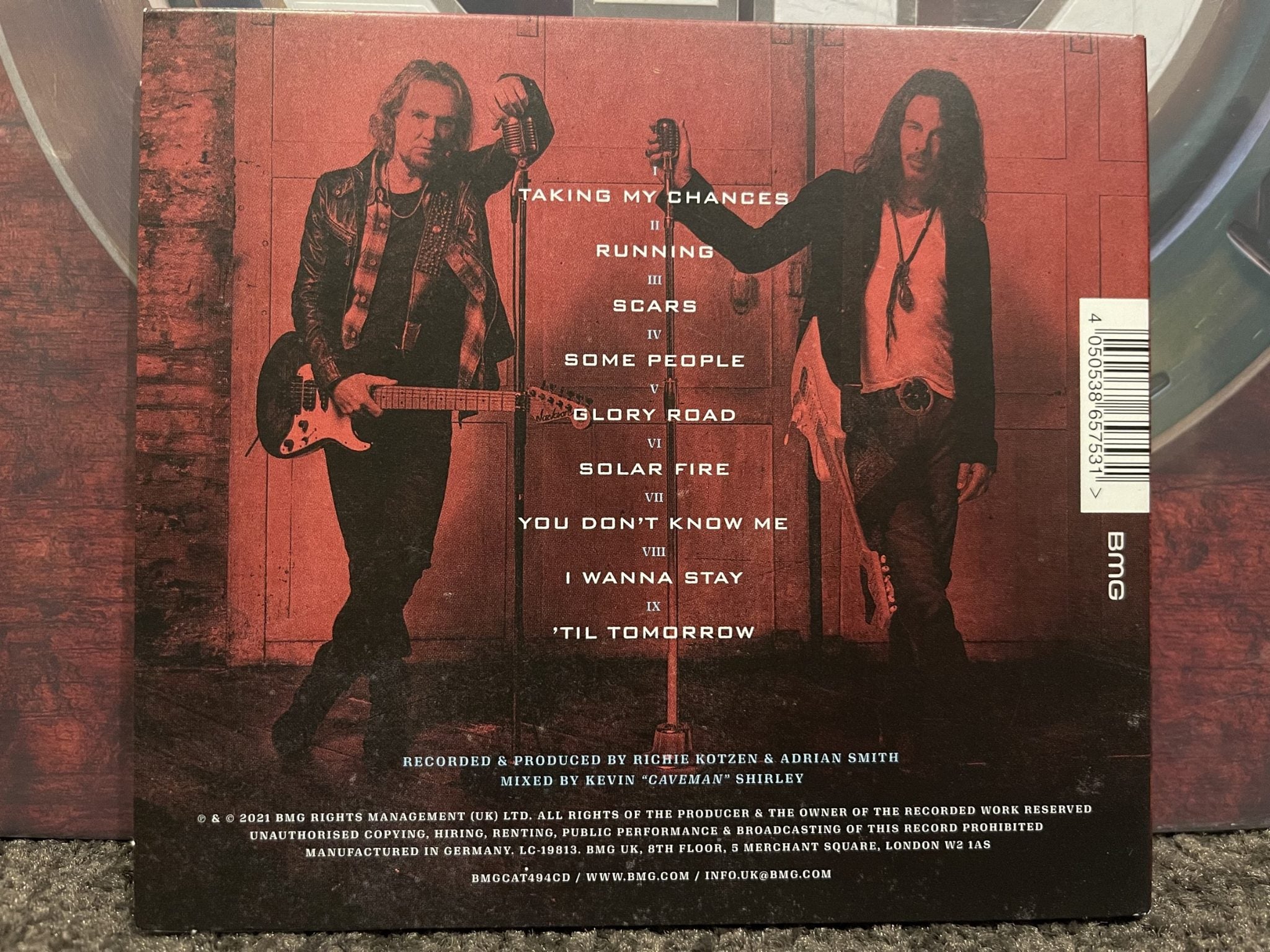 Adrian Smith and Richie Kotzen - CD