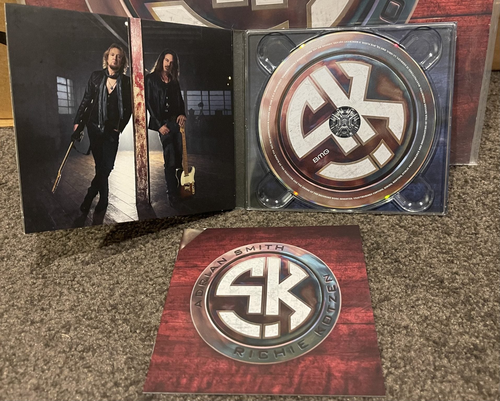 Adrian Smith and Richie Kotzen - CD