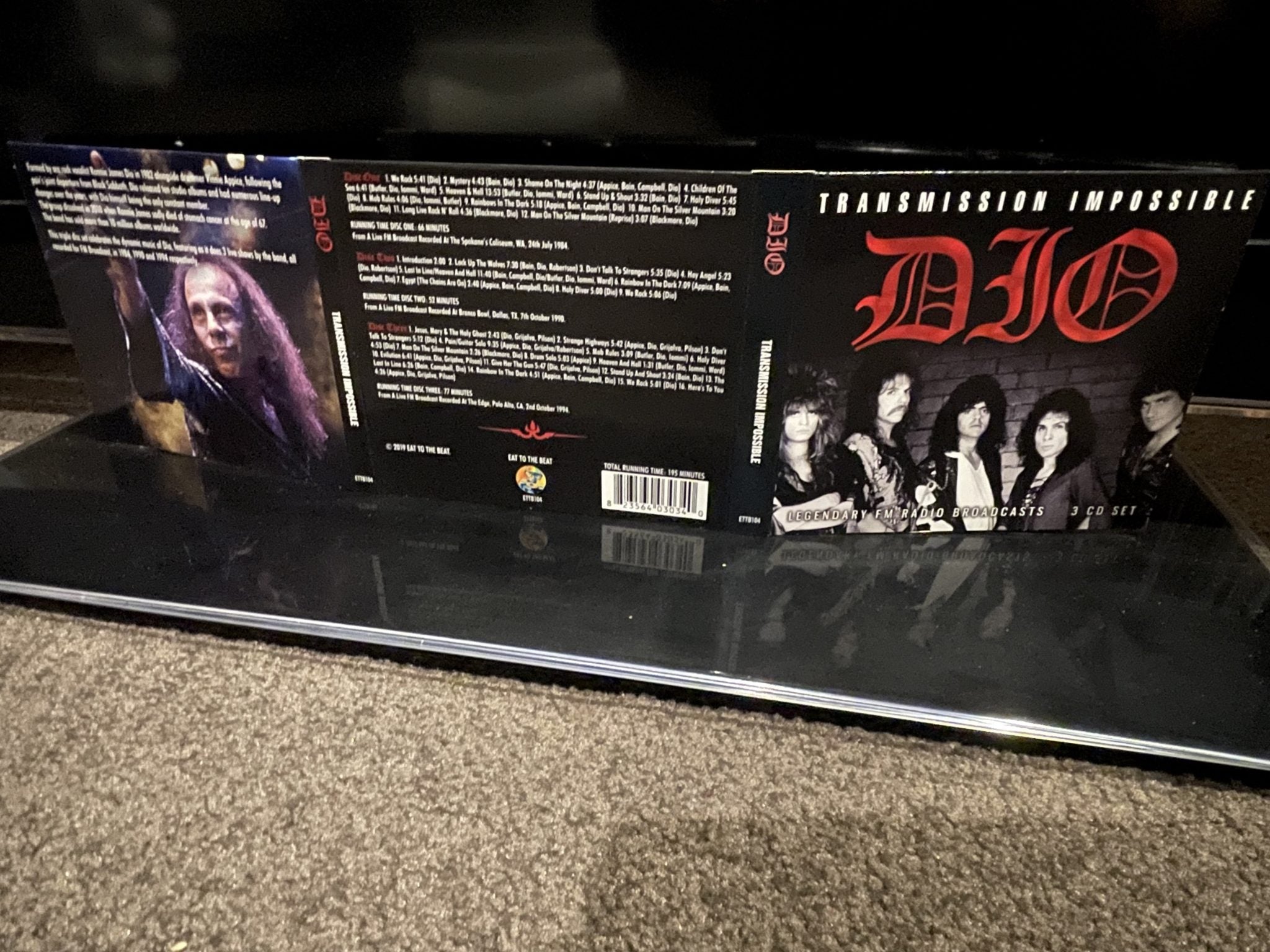 Dio - Transmission Impossible - 3 CDs Set Pack