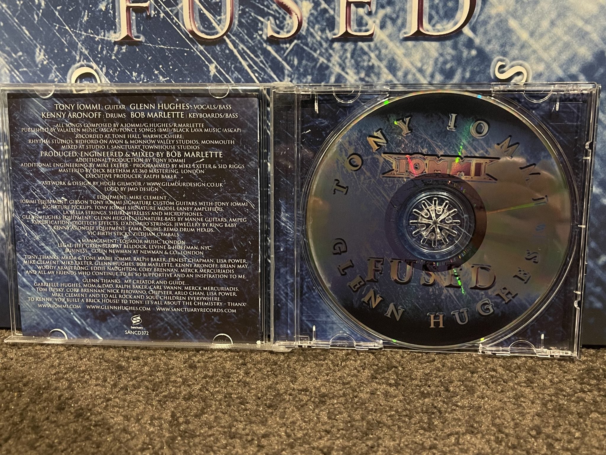Tony Iommi - Glenn Hughes - Fused - CD