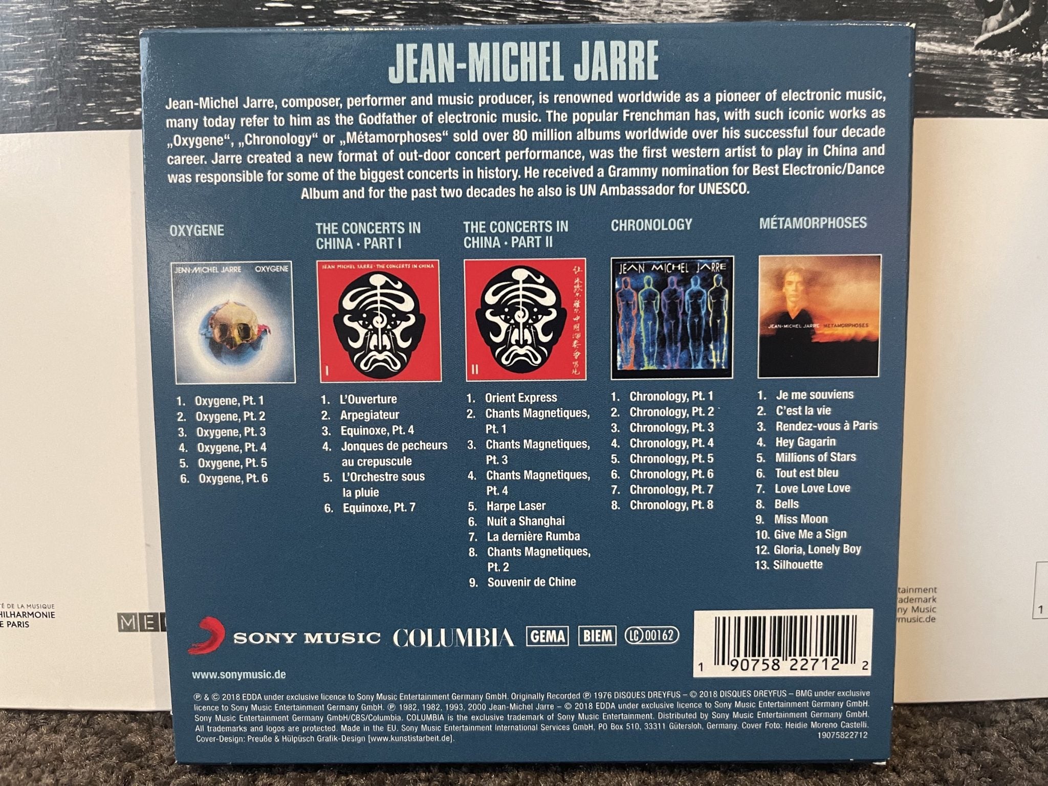 Jean-Michel Jarre - Original Album Classics - 5CD Set