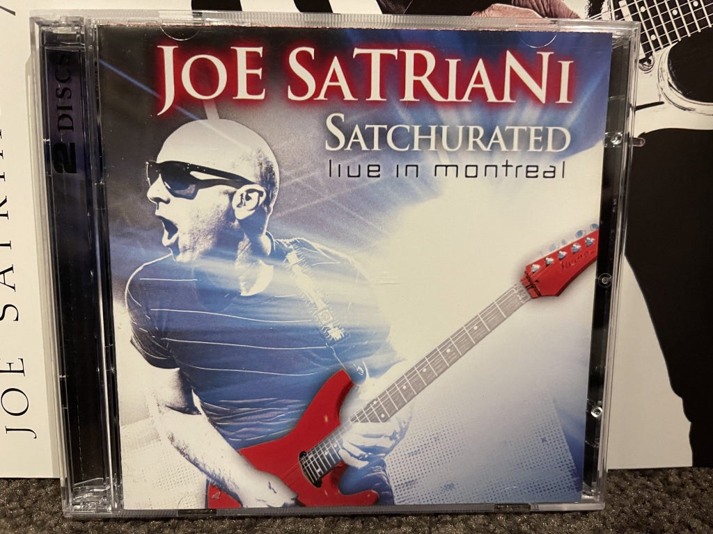 Joe Satriani - Satchurated - Live In Montreal - 2 CDs Set
