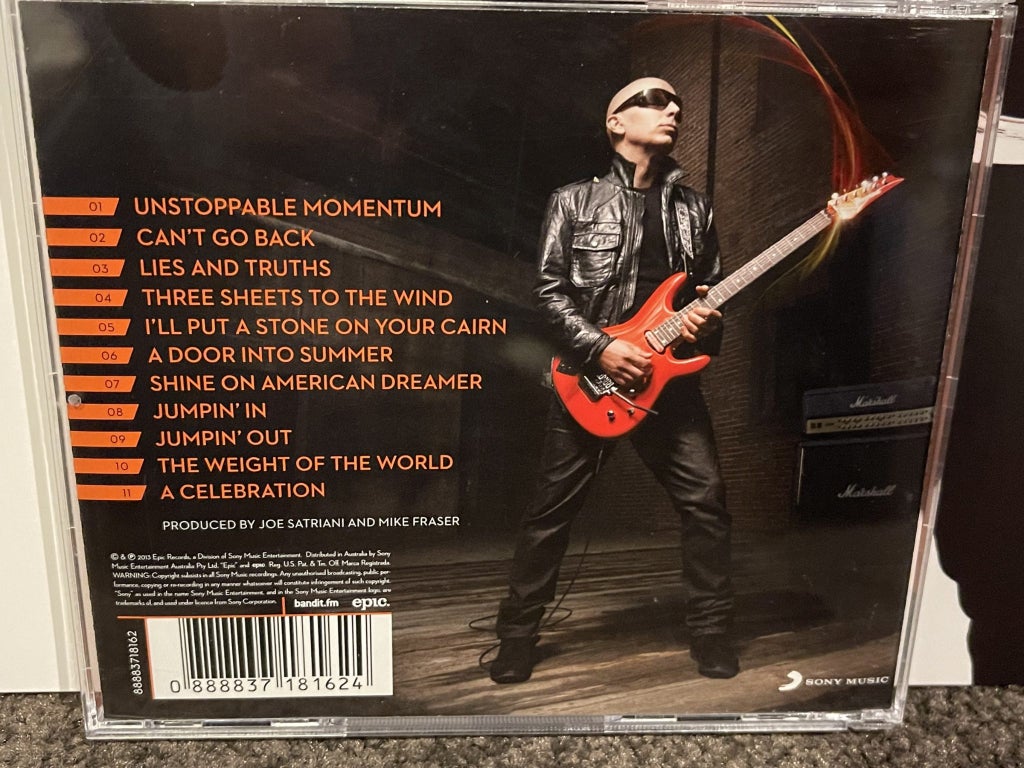 Joe Satriani - Unstoppable Momentum- CD