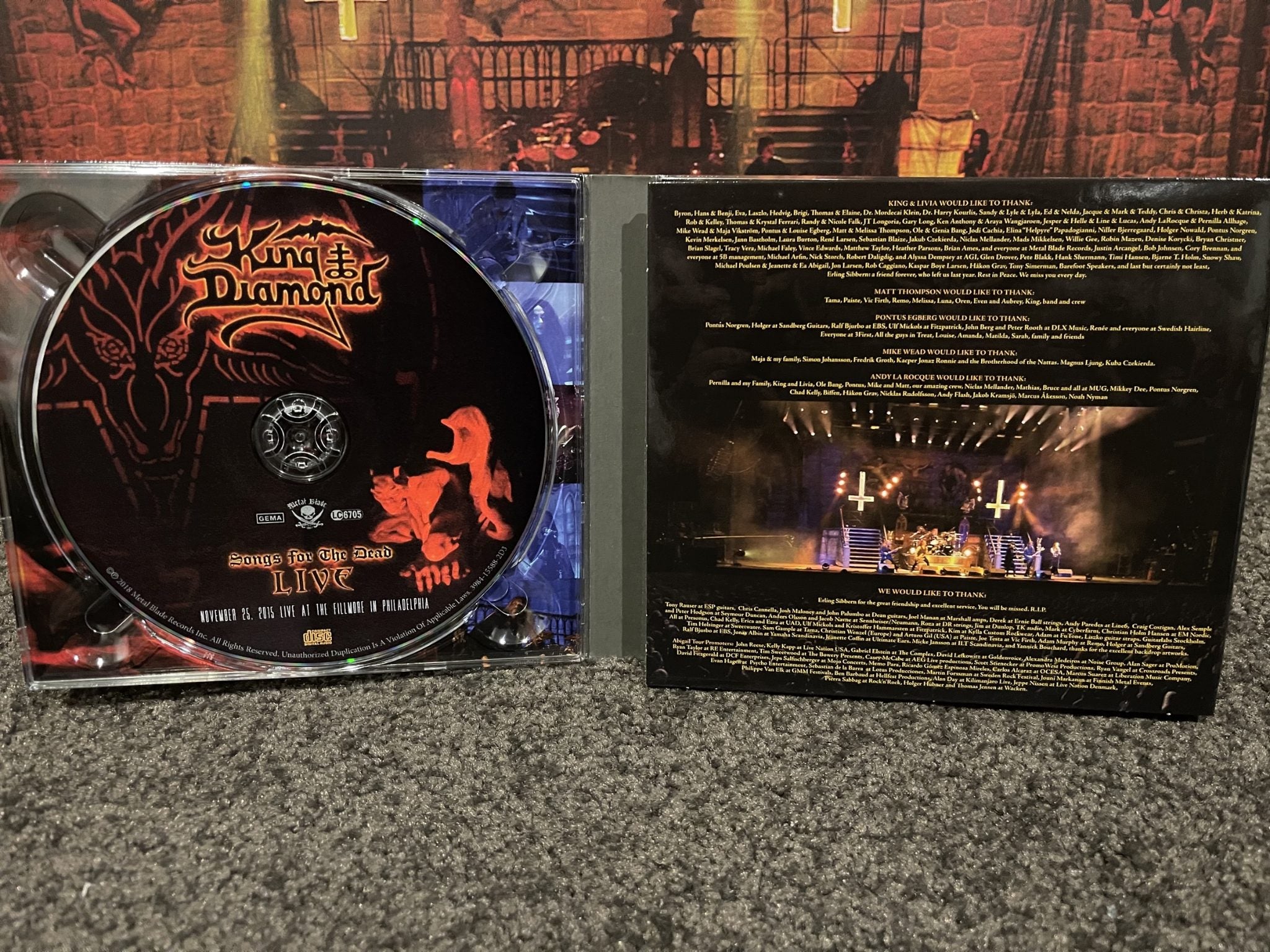 King Diamond - Songs For The Dead - Live - CD / 2 DVD Set