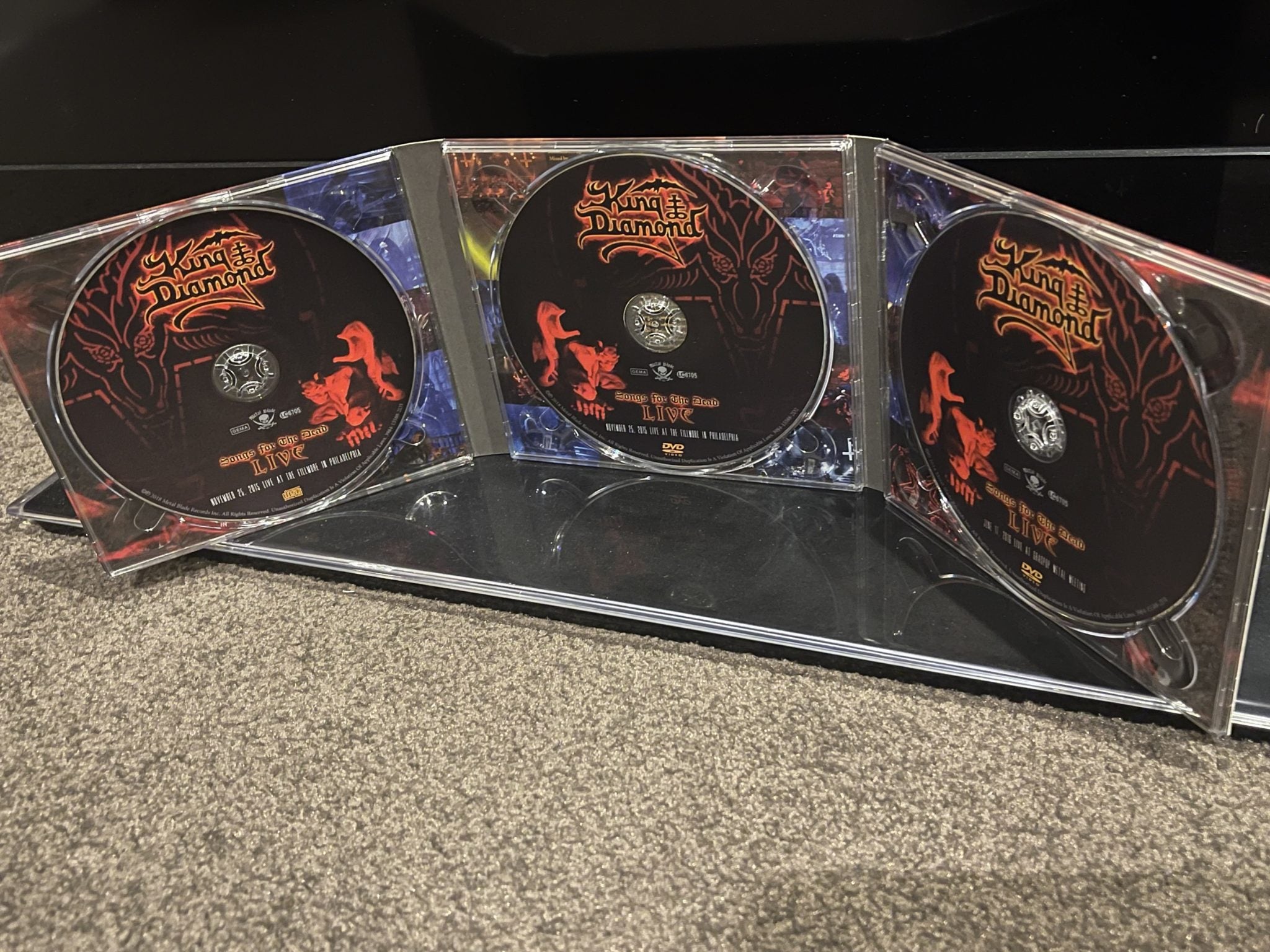 King Diamond - Songs For The Dead - Live - CD / 2 DVD Set