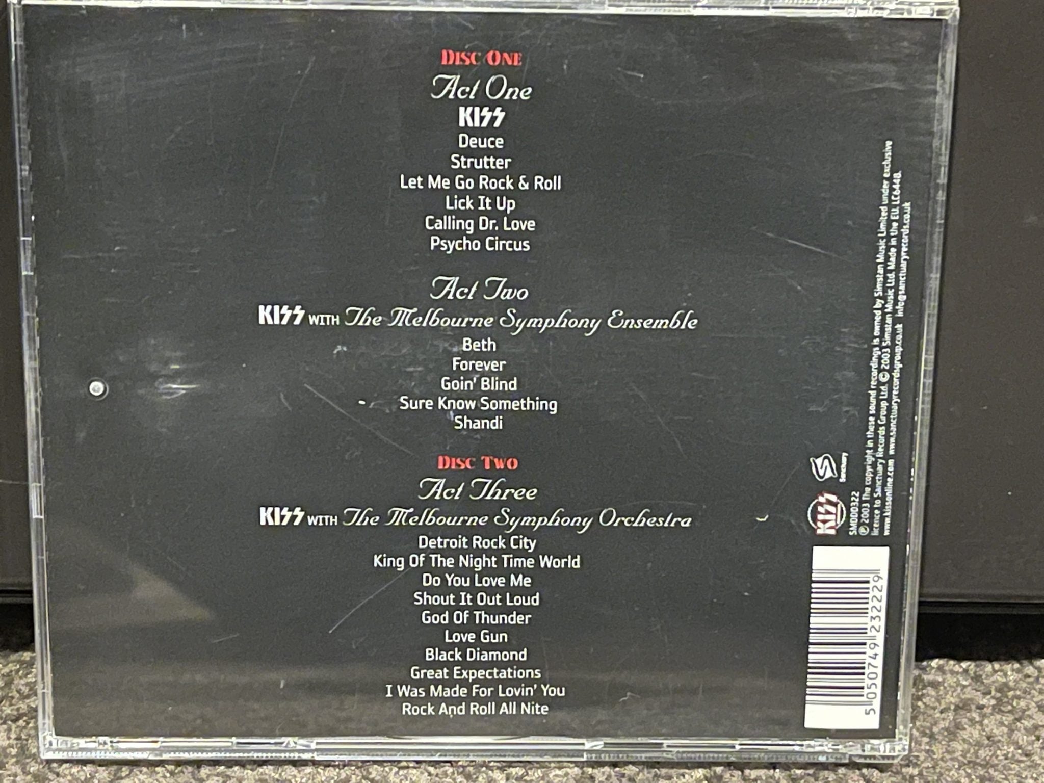 Kiss - Symphony - Alive IV - 2 CD Set