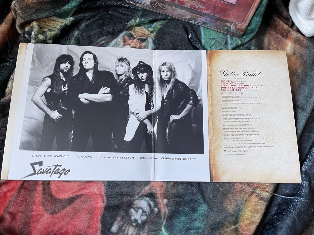 Savatage - Gutter Ballet - Vinyl (New) + Single Vinyl - Limited Edition
