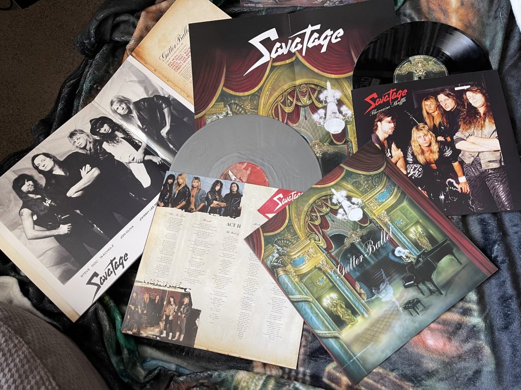 Savatage - Gutter Ballet - Vinyl (New) + Single Vinyl - Limited Edition