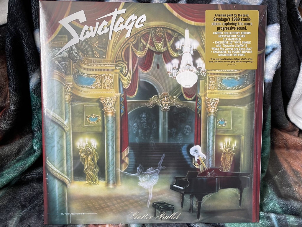 Savatage - Gutter Ballet - Vinyl (New) + Single Vinyl - Limited Edition