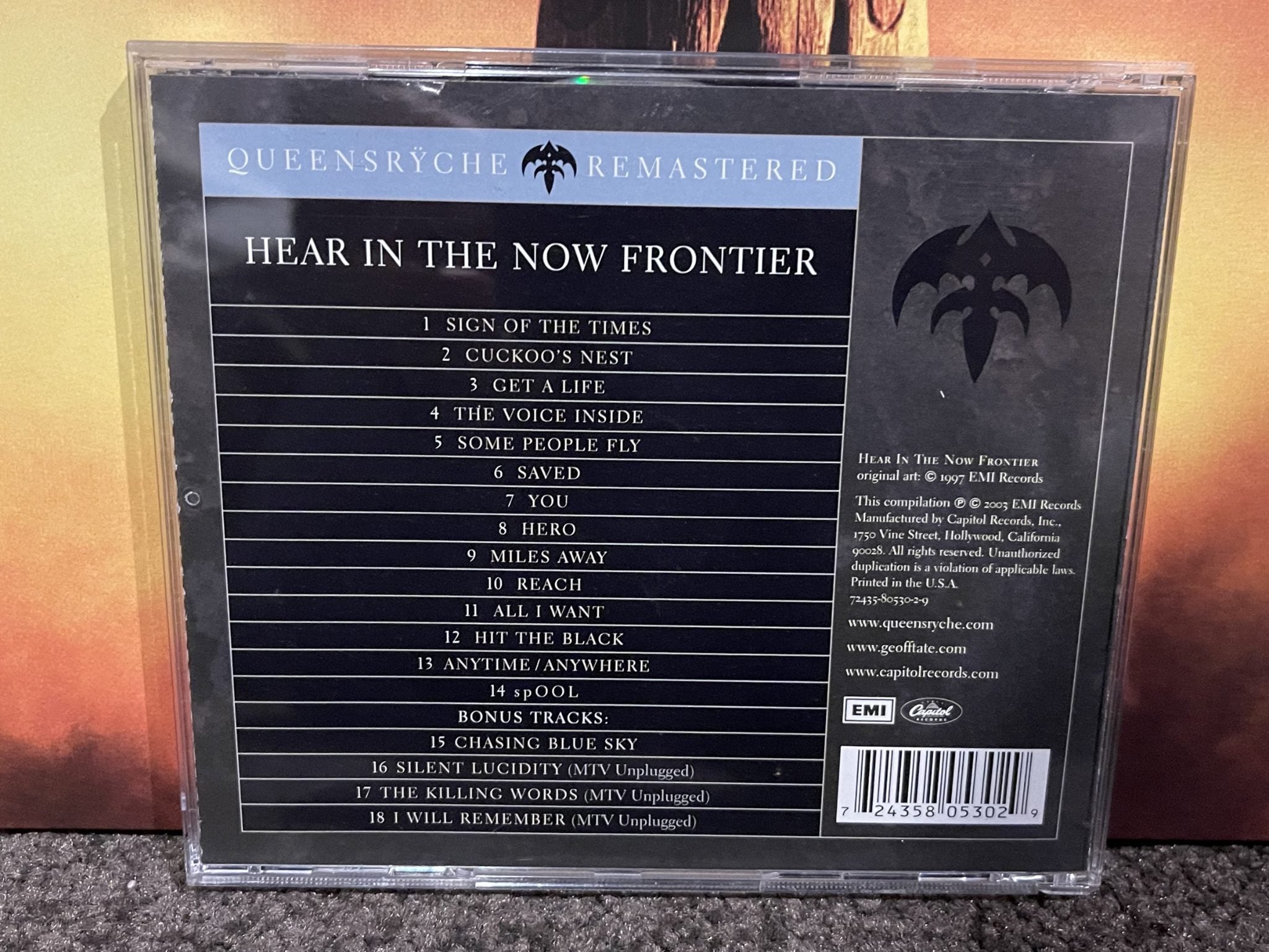 Queensryche - Hear In The Now Frontier - CD