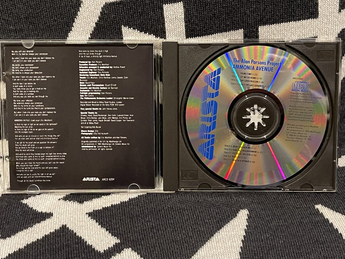 Alan Parsons Project - Ammonia Avenue - CD