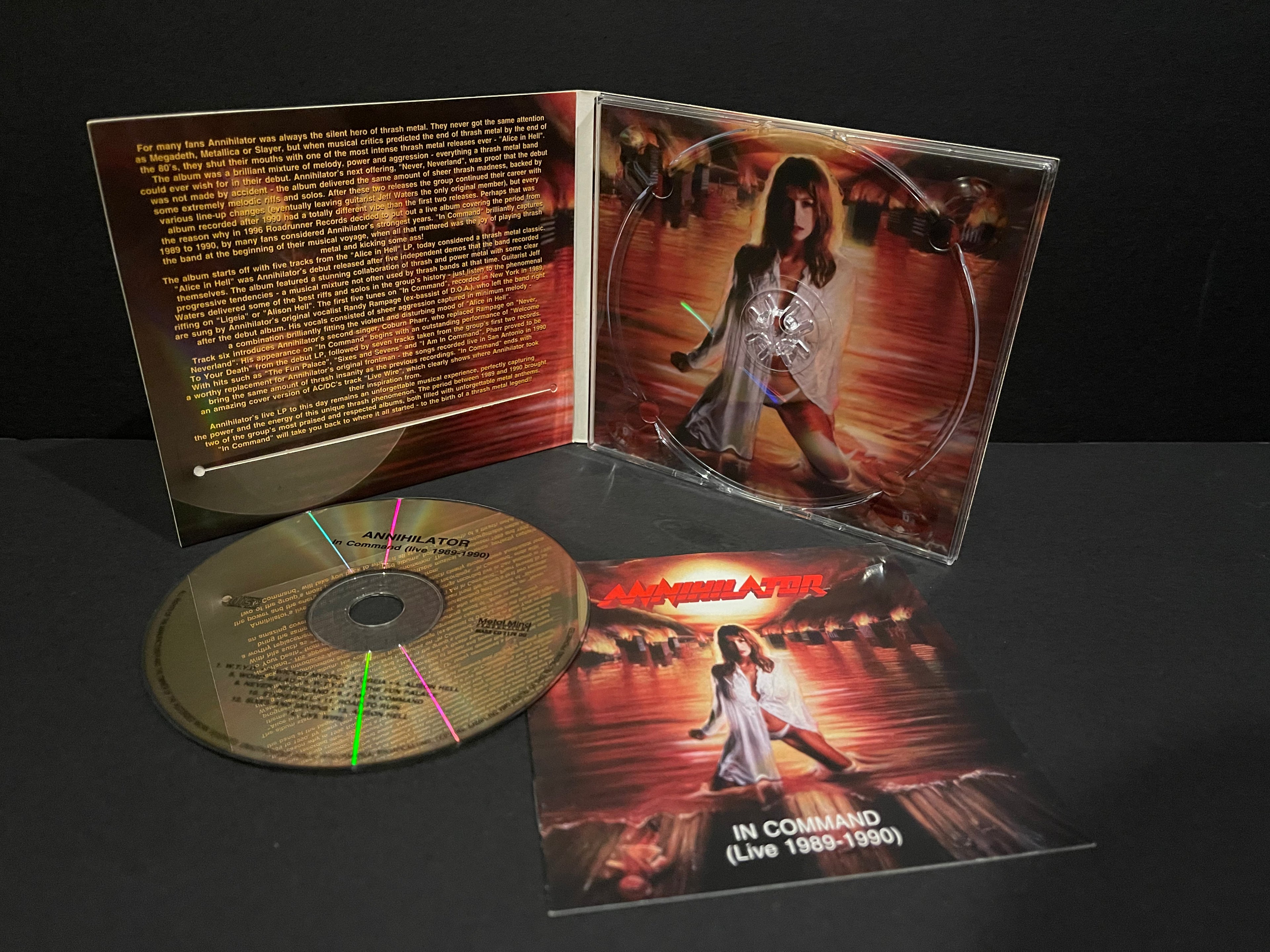 Annihilator - In Command (Live 1989-1990) - CD