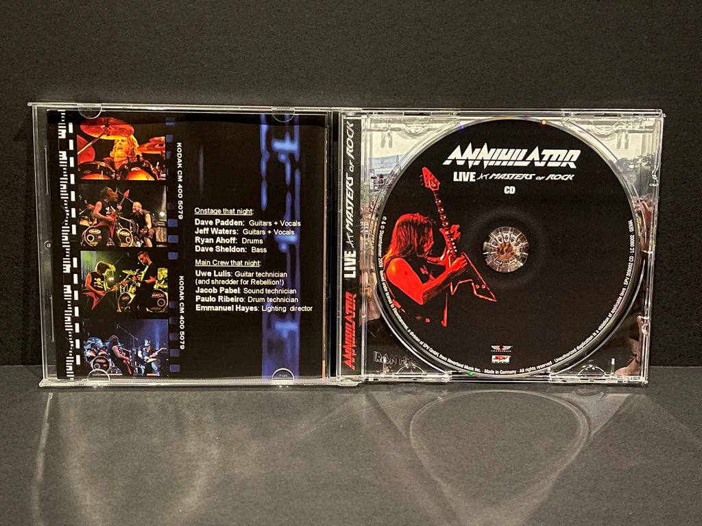 Annihilator -Live At Masters Of Rock - CD