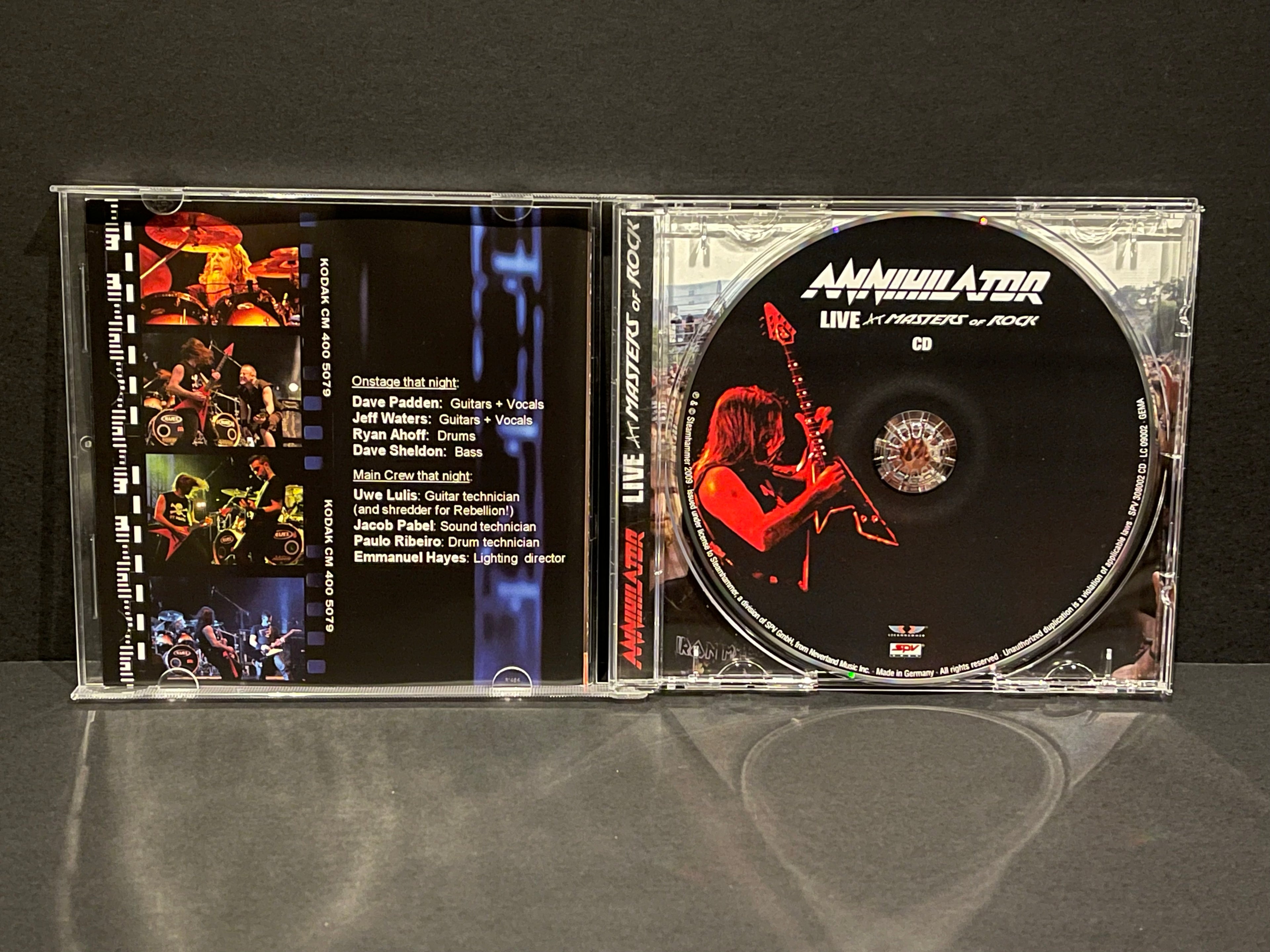 Annihilator -Live At Masters Of Rock - CD